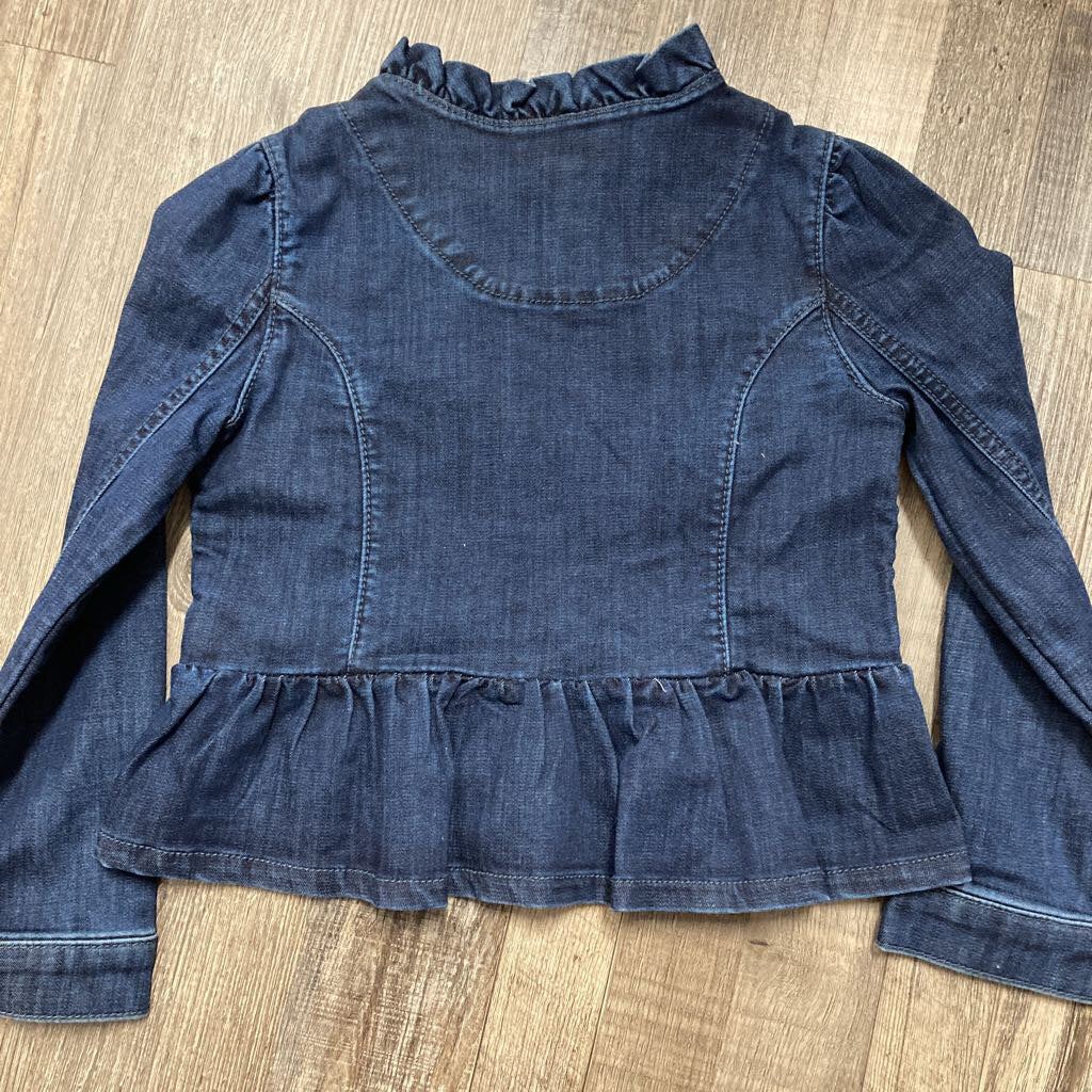 NEW Denim Jacket Peplum