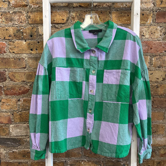 Plaid Flannel Button Up