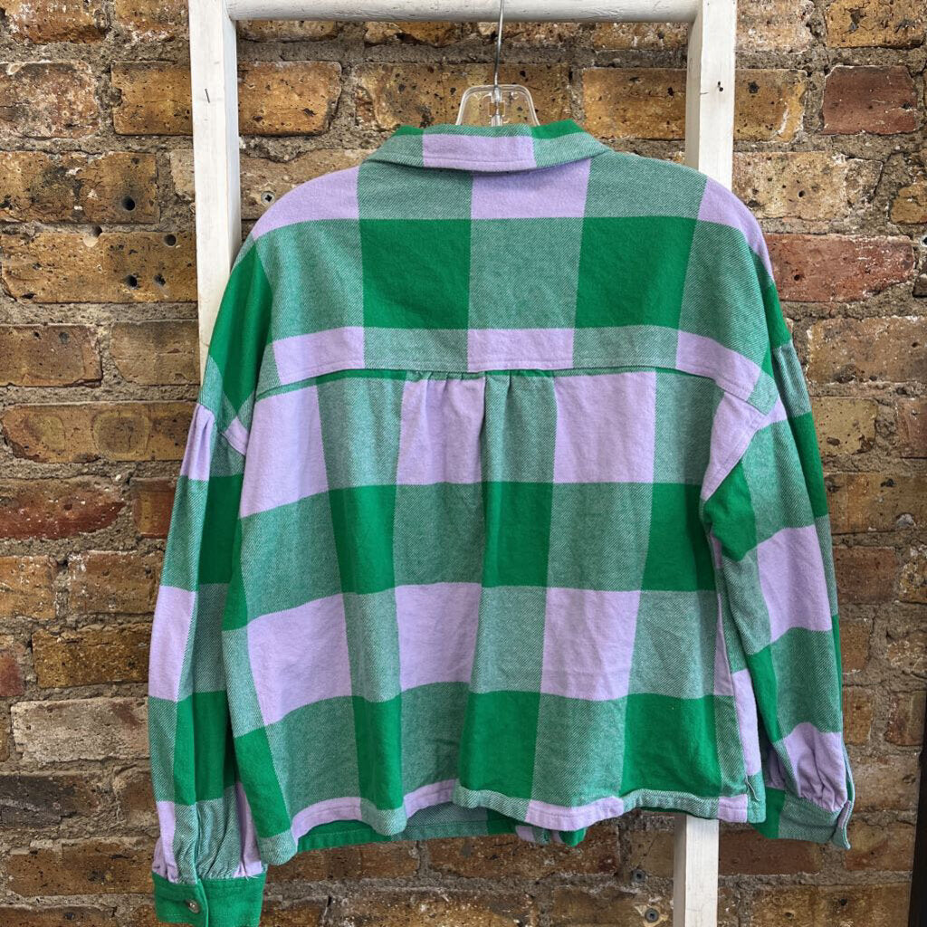 Plaid Flannel Button Up