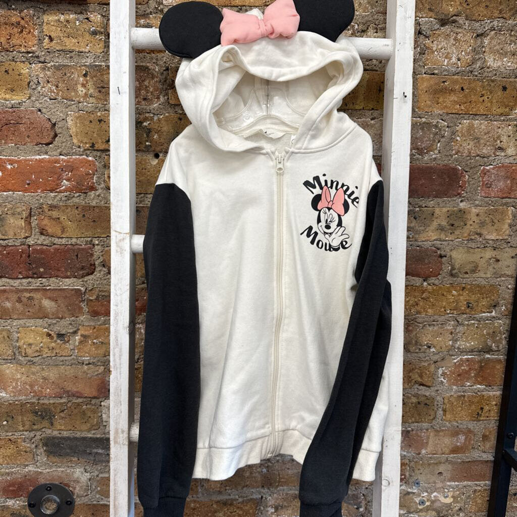 Minnie Hoodie Zip Size 8/10