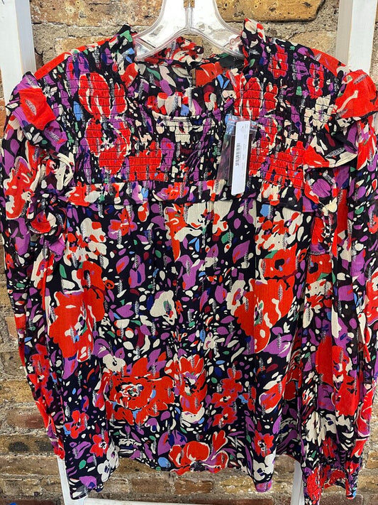 NWT Floral Blouse