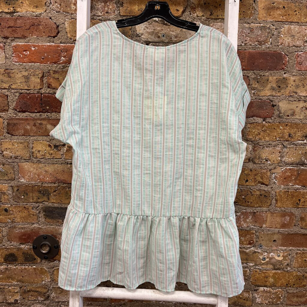 NWT Top Stripe SS