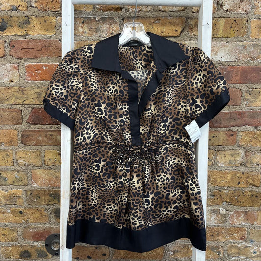 Leopard Print Blouse