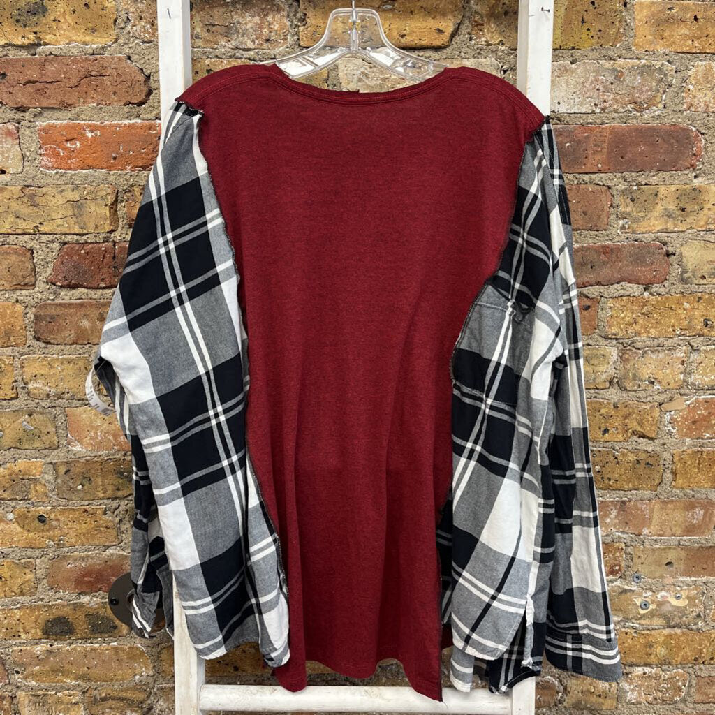 Dr Pepper Plaid LS Shirt