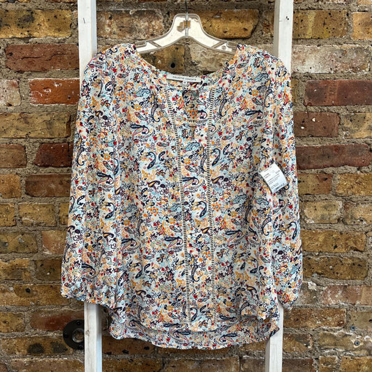 Blouse LS Print