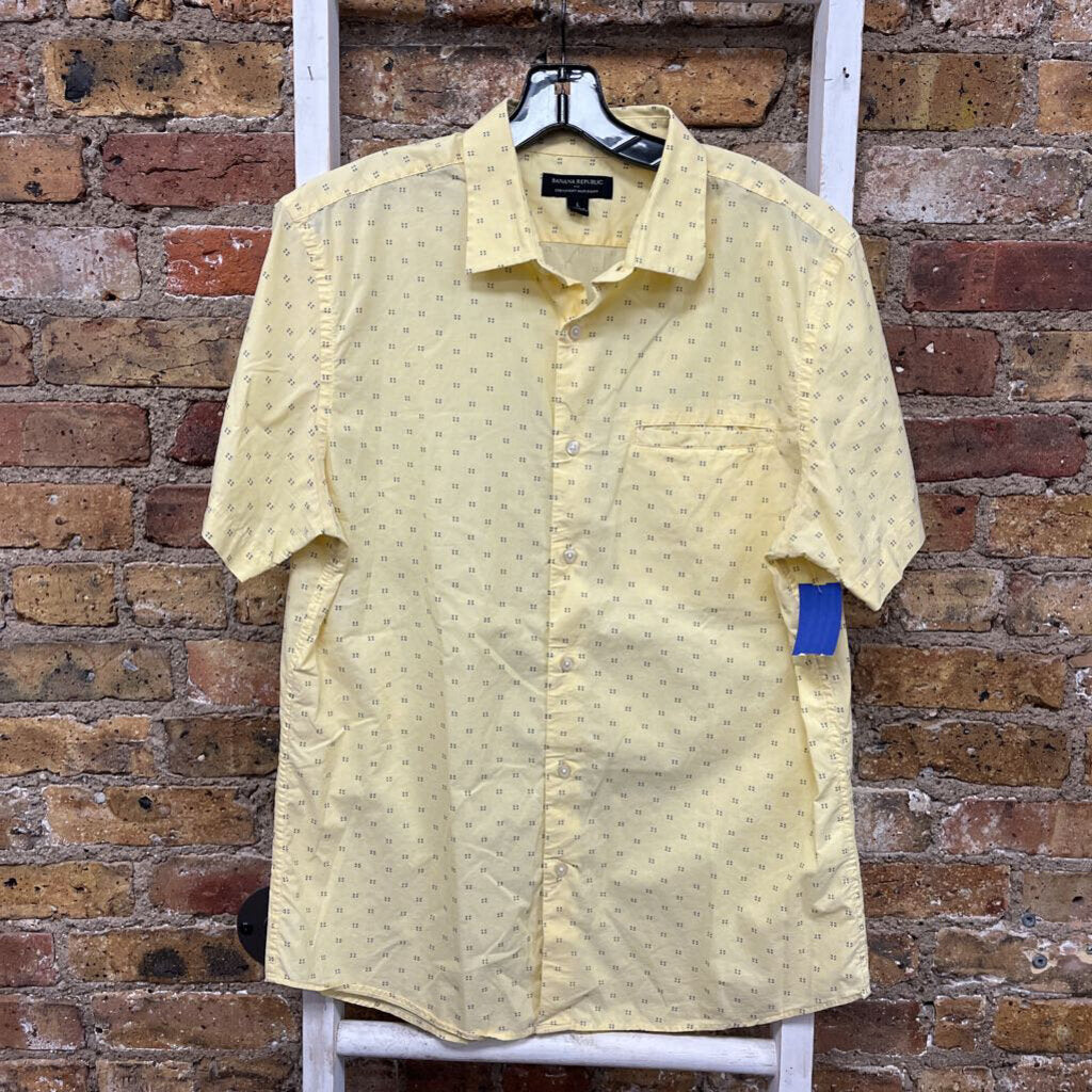 Pattern SS Button Up