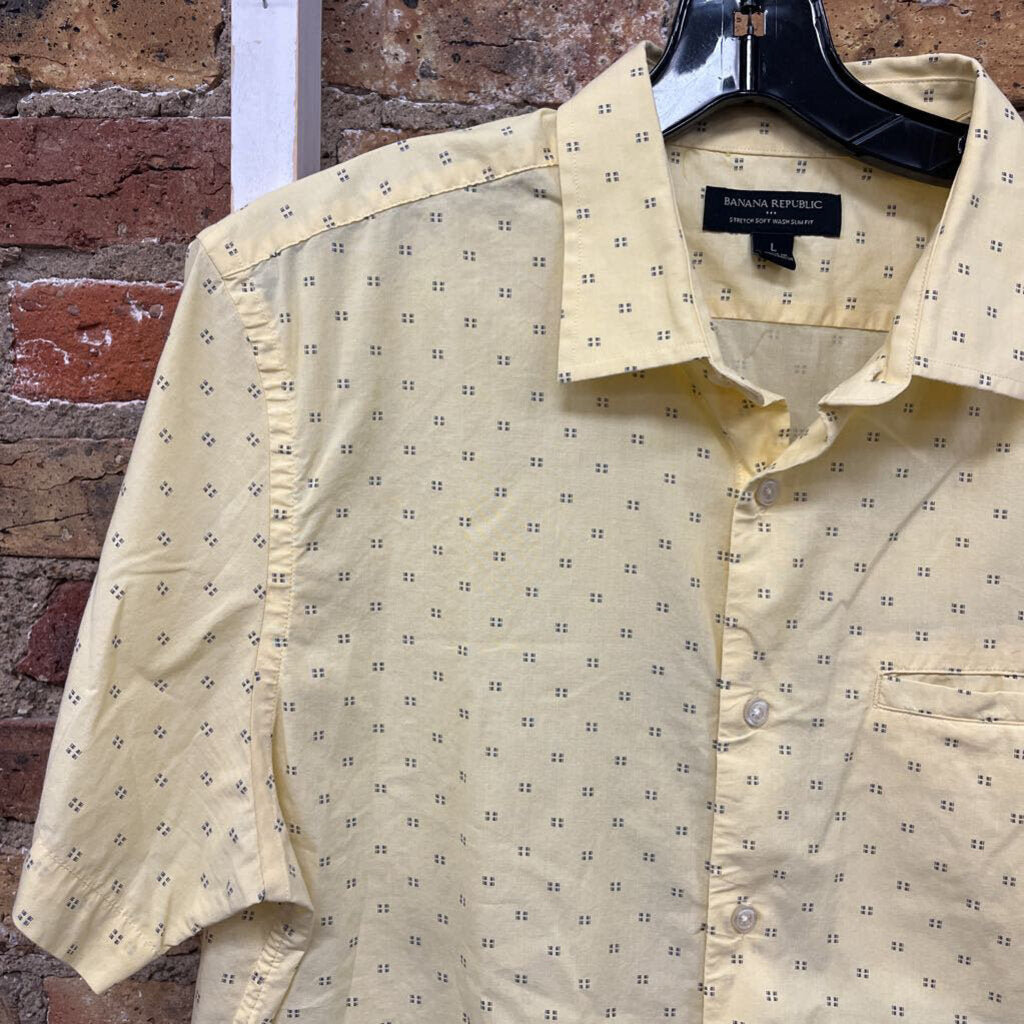 Pattern SS Button Up