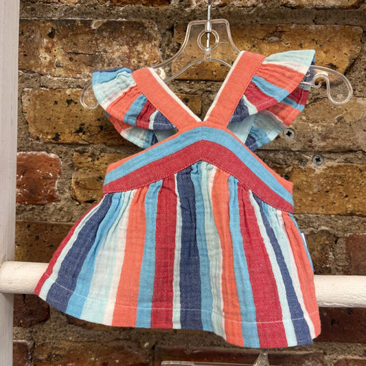2pc Dress Stripe