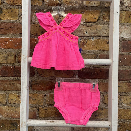 2pc Dress Flower