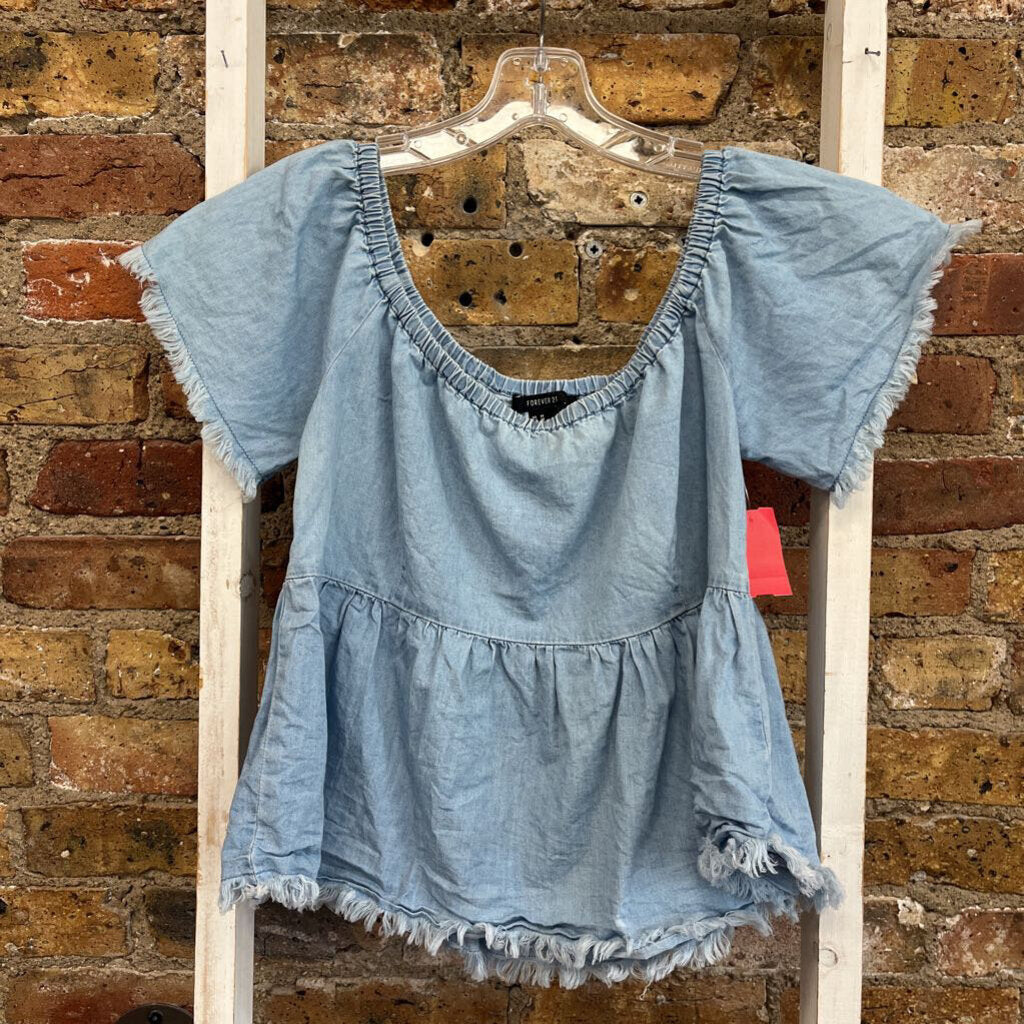 Shirt SS Denim