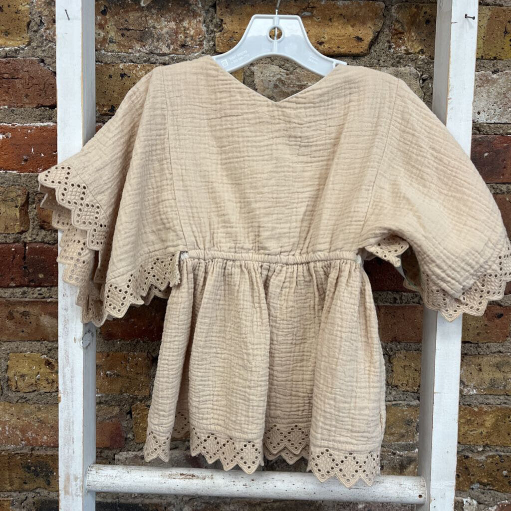 Dress Slv Eyelet