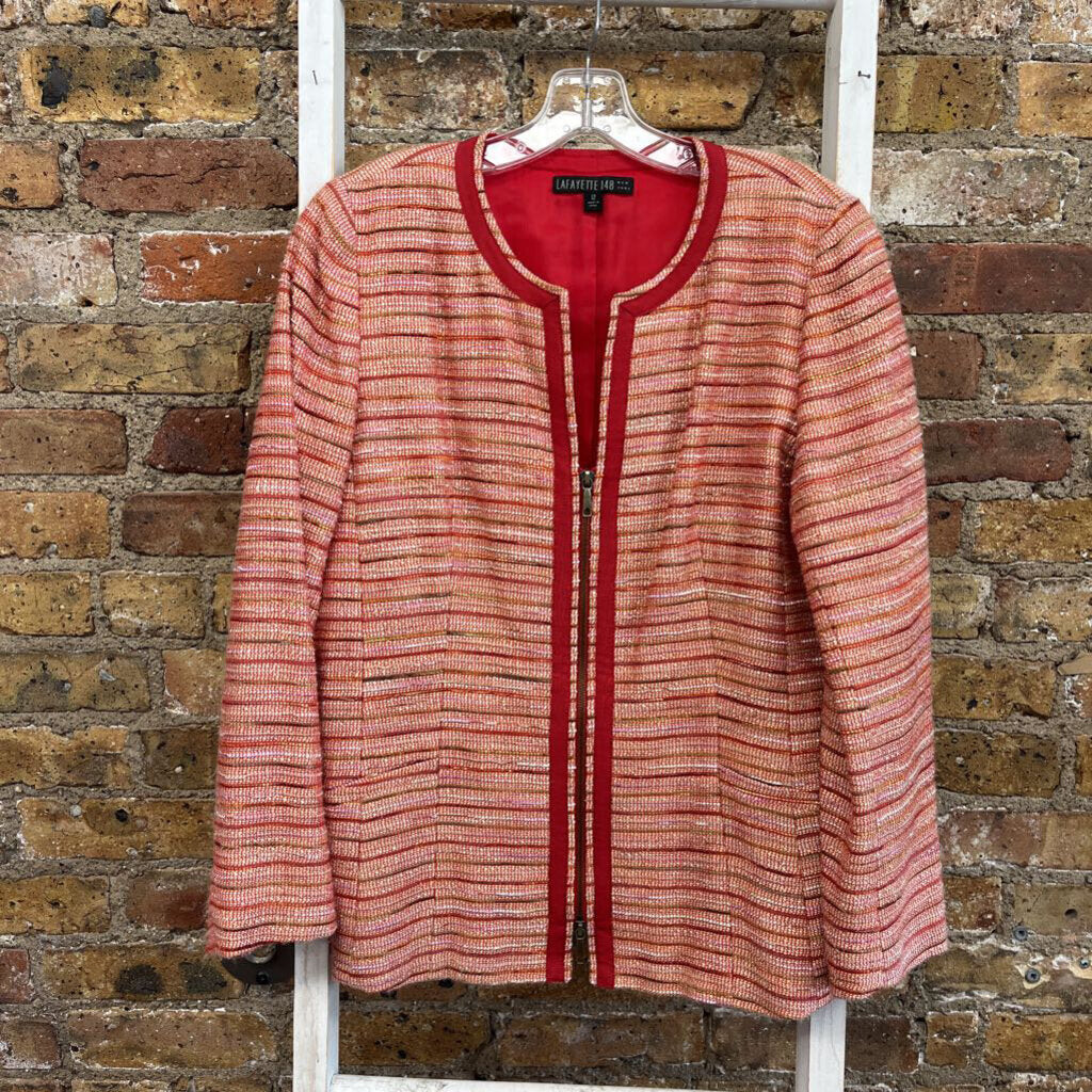 Blazer Zip Tweed
