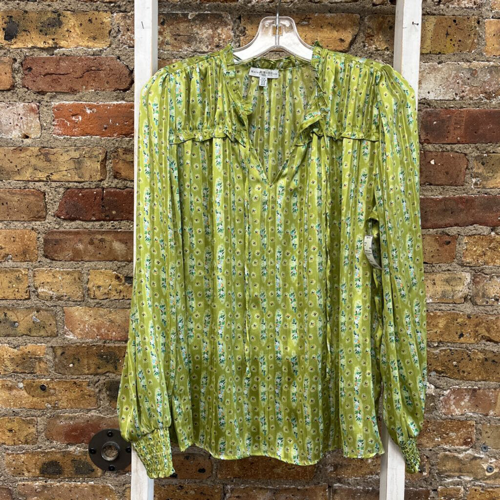 Blouse LS Floral Print