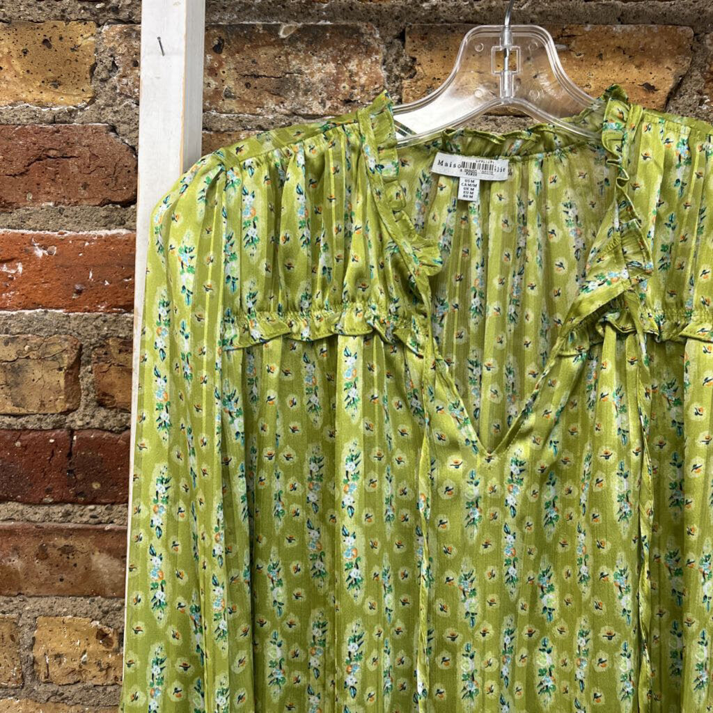 Blouse LS Floral Print
