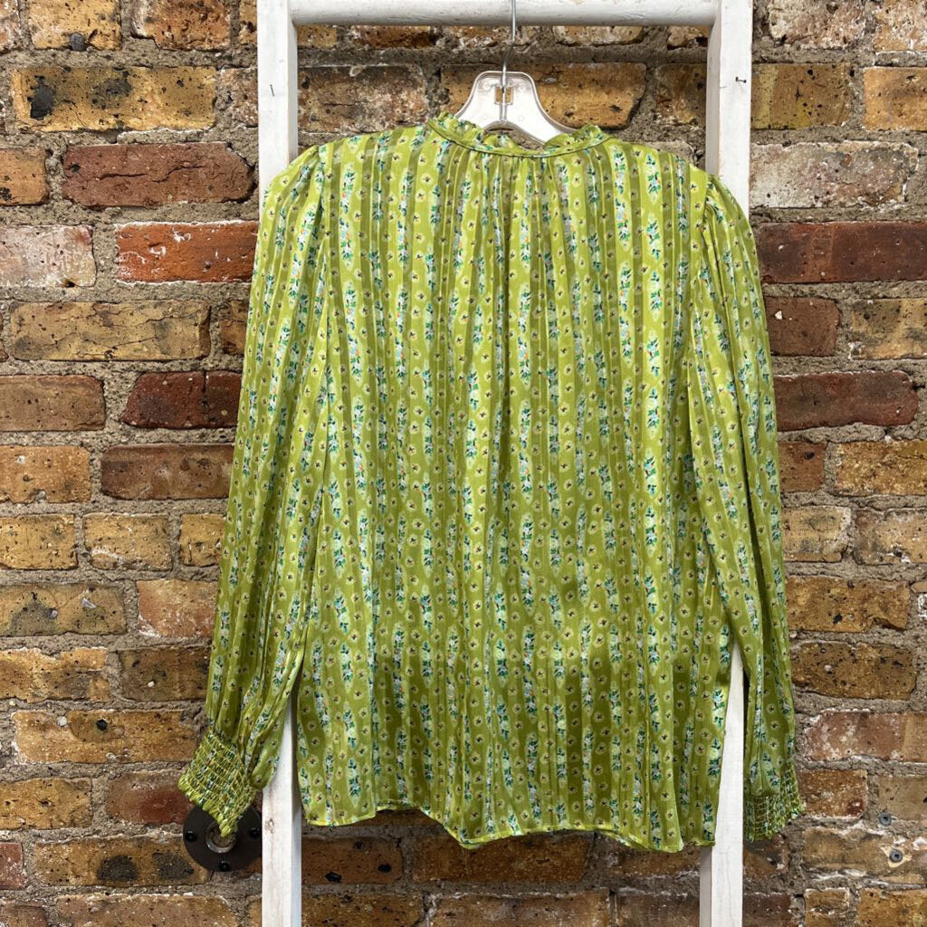 Blouse LS Floral Print