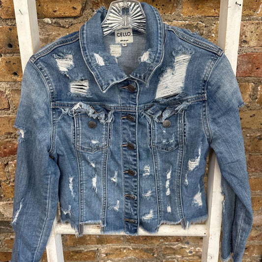 Jacket Jean Distressed