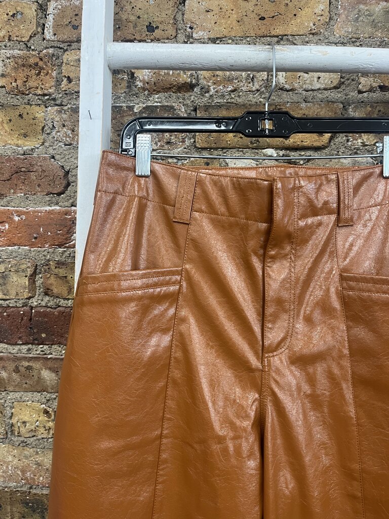Faux Leather Pants