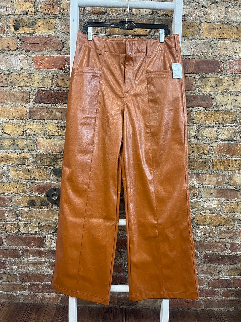 Faux Leather Pants