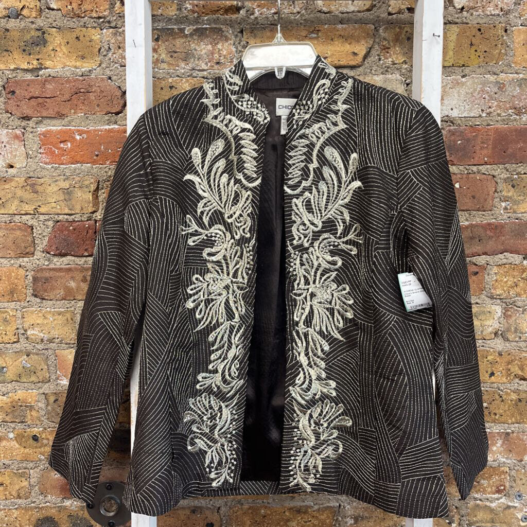 Embrd Dress Blazer