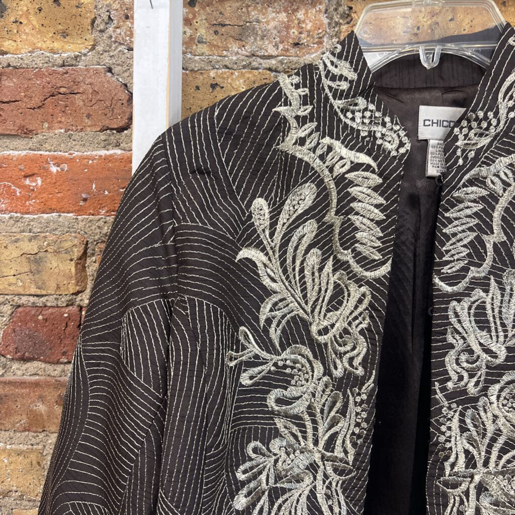 Embrd Dress Blazer