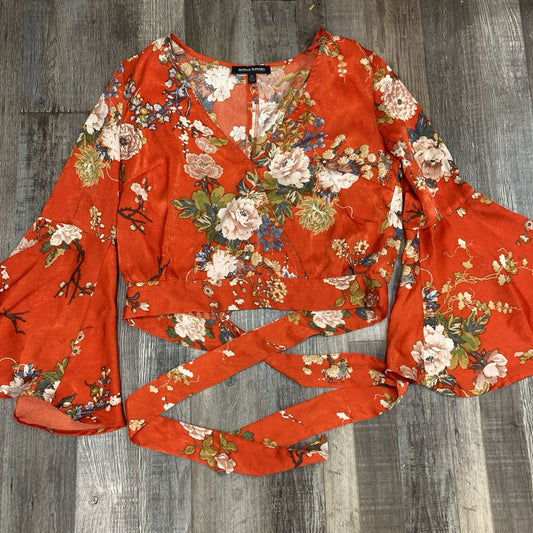 Floral Shirt Crop
