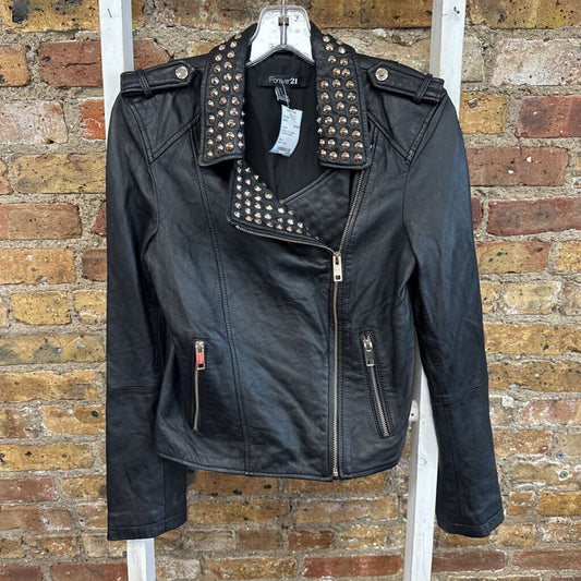 Leather Studded Jacket