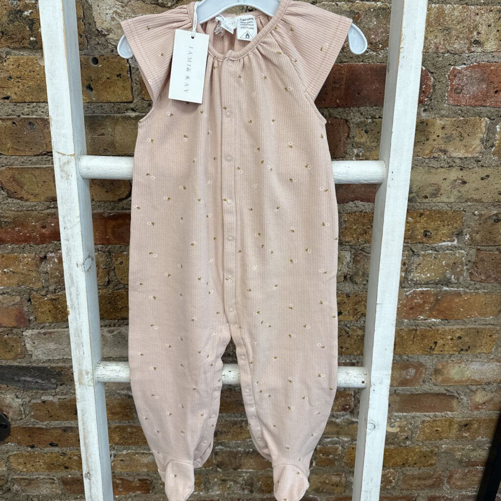 NWT Sleeveless Floral Onesie