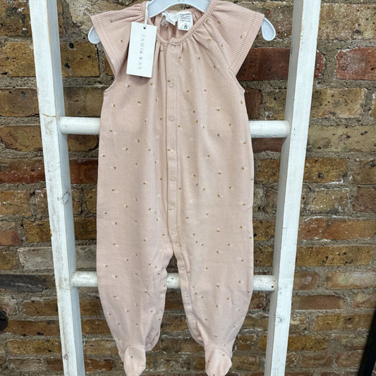 NWT Sleeveless Floral Onesie