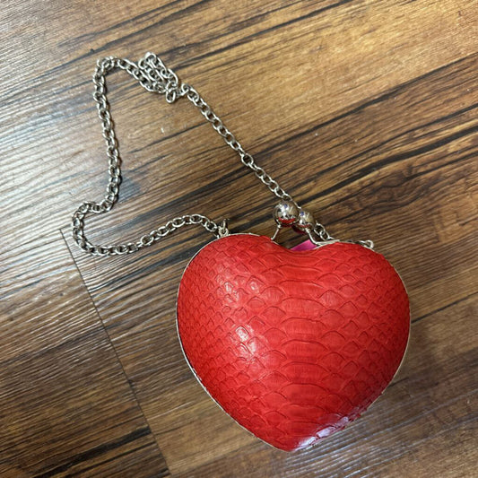 Heart Minaudiere Purse