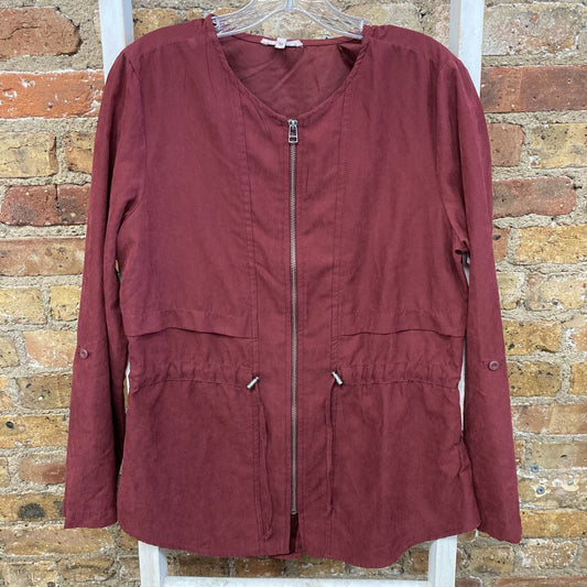 Collarless Jacket
