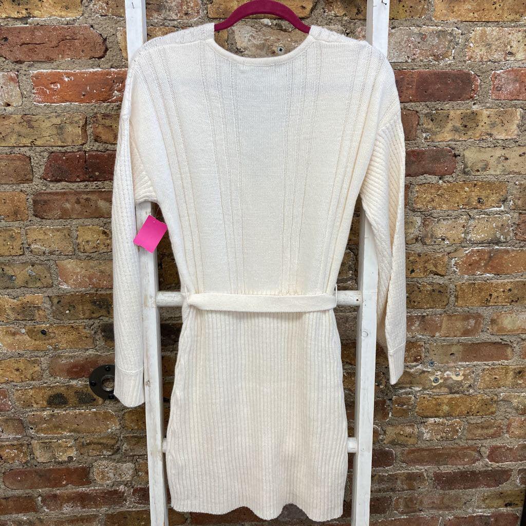 Cable Knit Sweater Dress