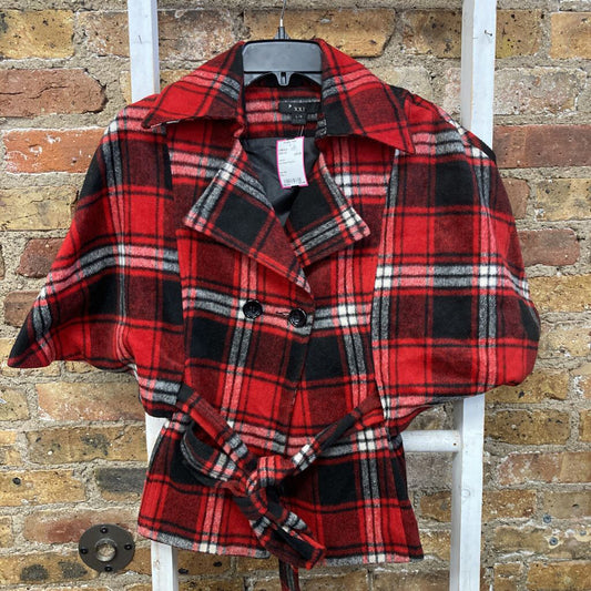 Plaid Poncho