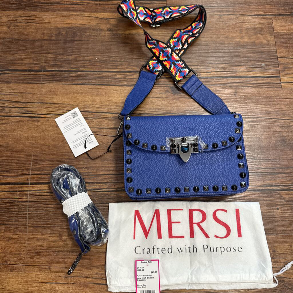 NWT Studded Crossbody