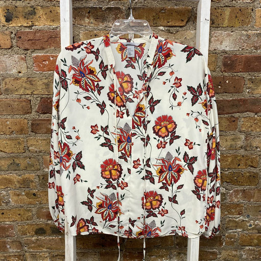Blouse LS Floral