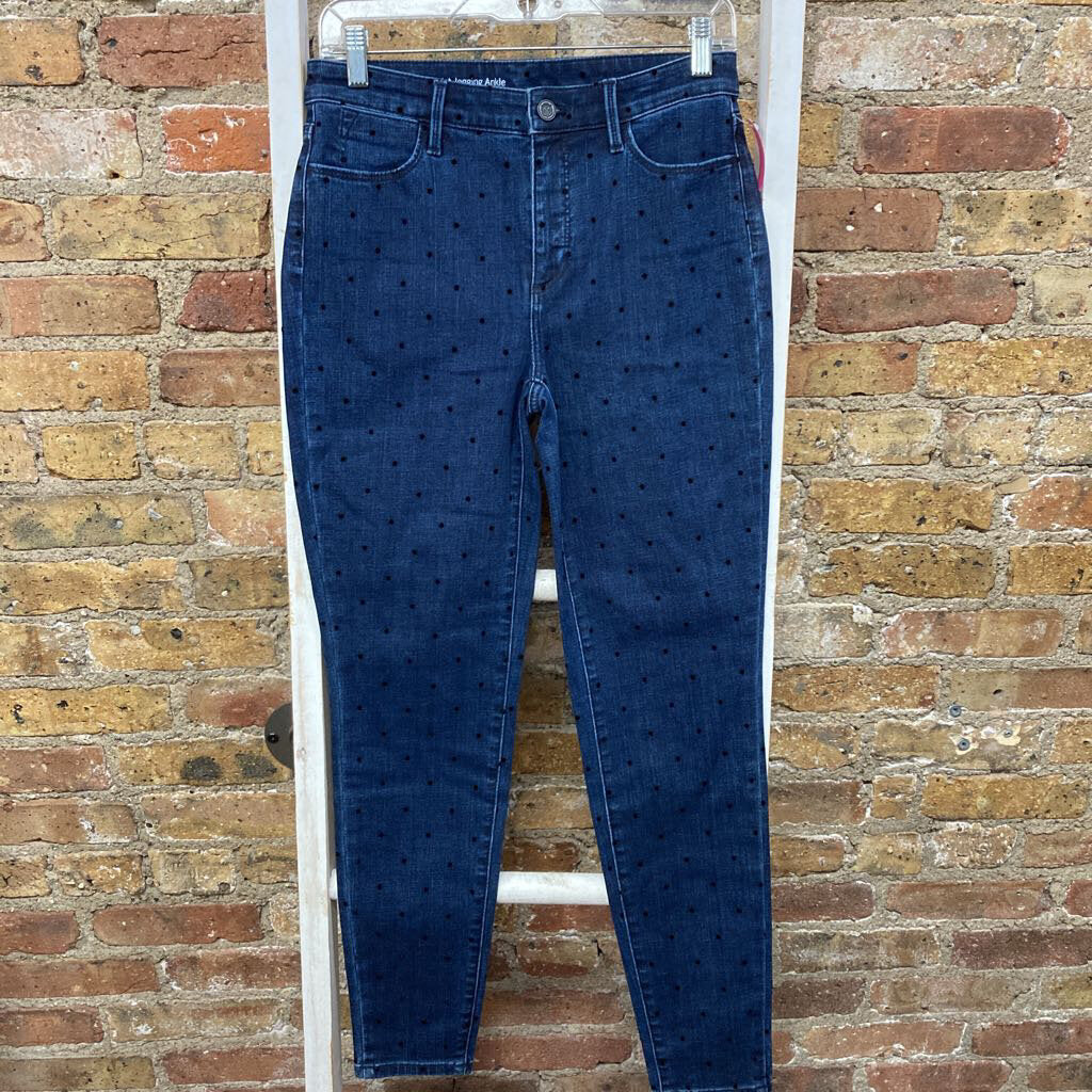 Jeans High-Waist Dots