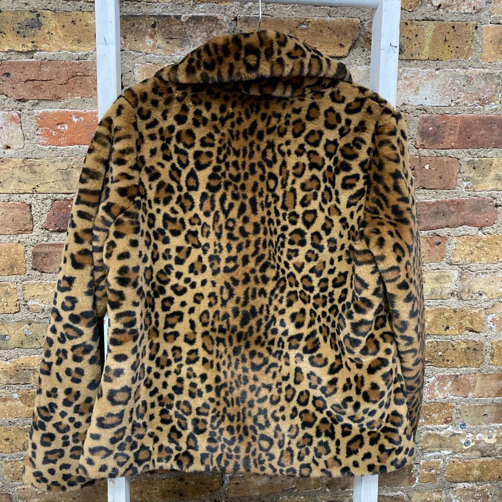 Jacket Faux Fur/Animal Print