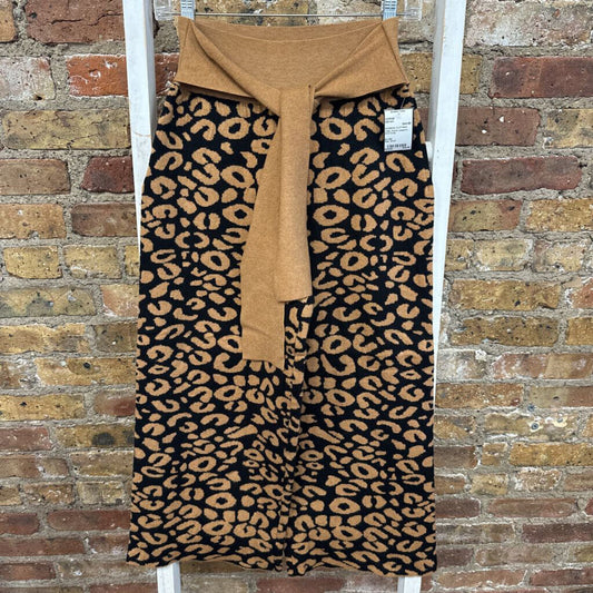 Pants Leopard Print Crop