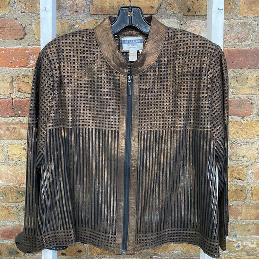 Jacket Leather Perforated