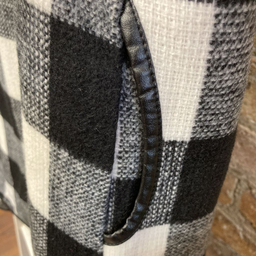 Checkered Drapey Vest