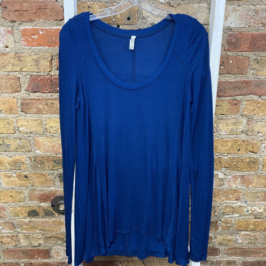 Flowy Ribbed LS Top