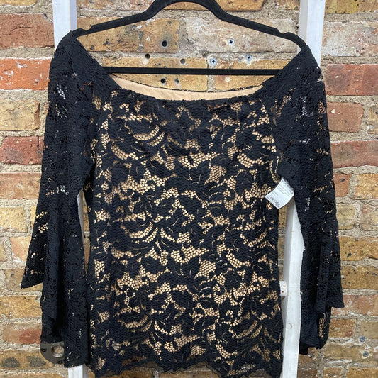 Lace Off Shldr Blouse
