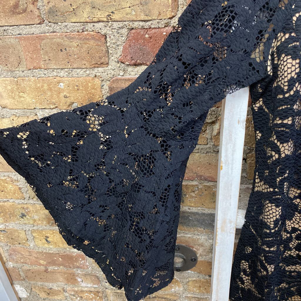 Lace Off Shldr Blouse