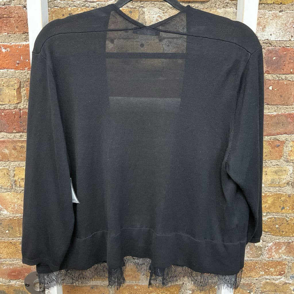 Cardigan Lace Detail