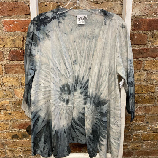 Tie Dye Open Cardigan