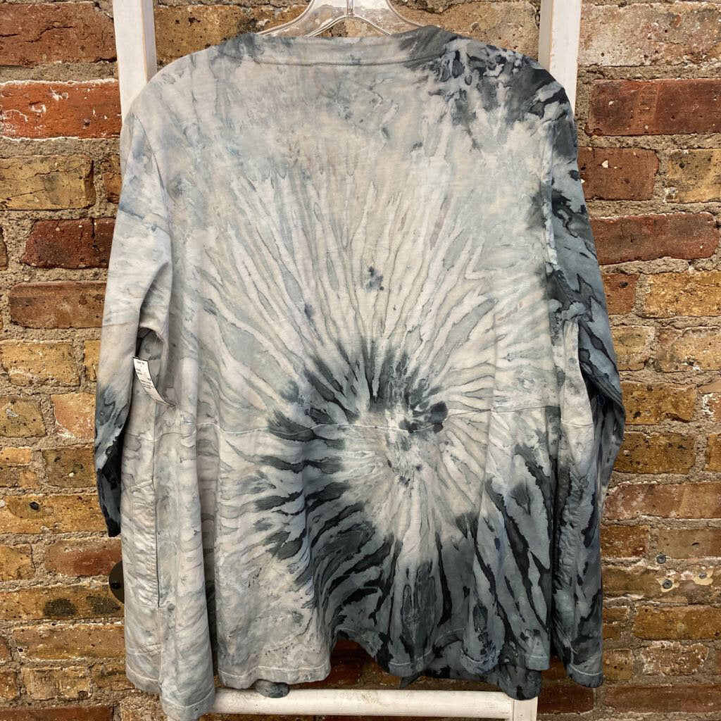 Tie Dye Open Cardigan
