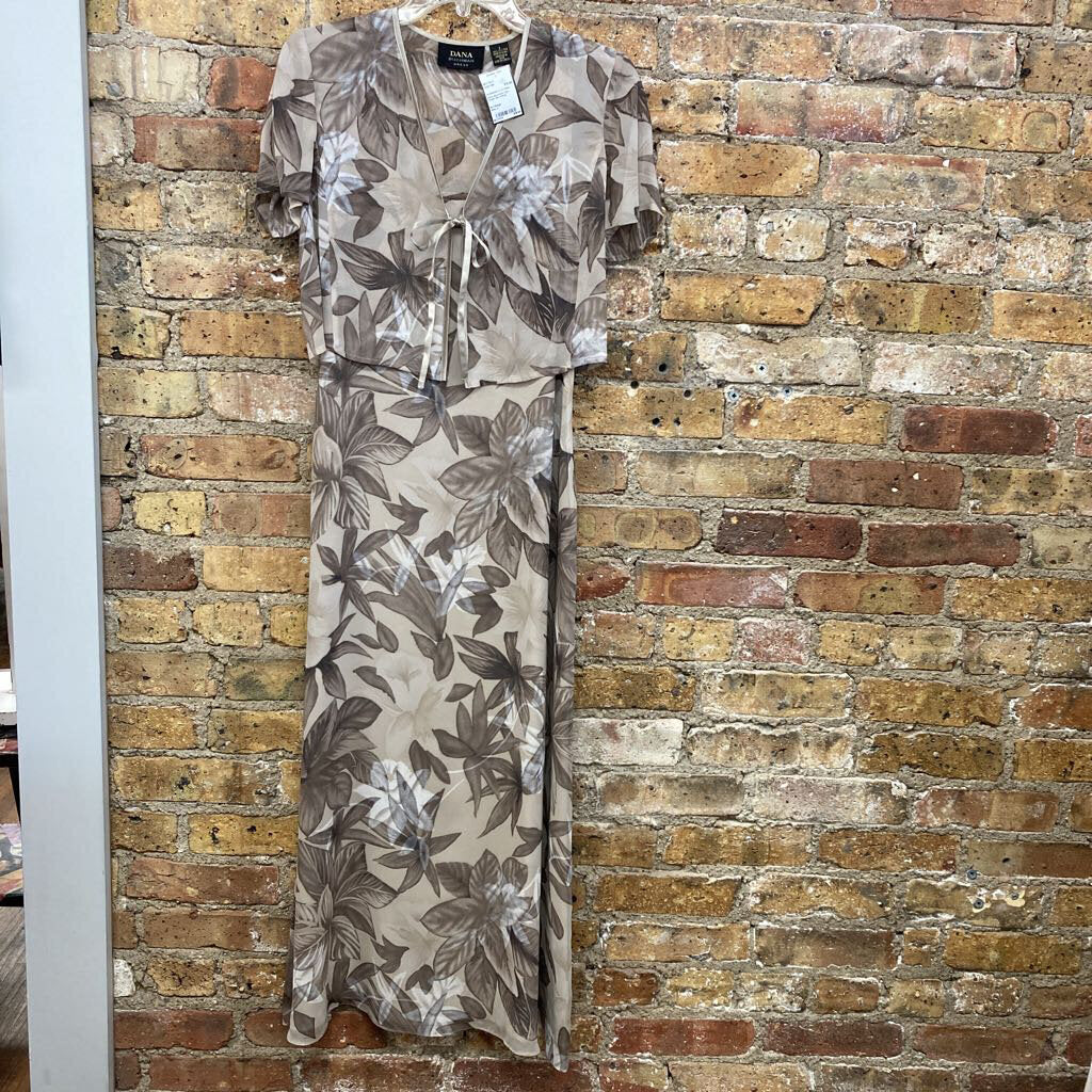 2pc Dress Set Floral