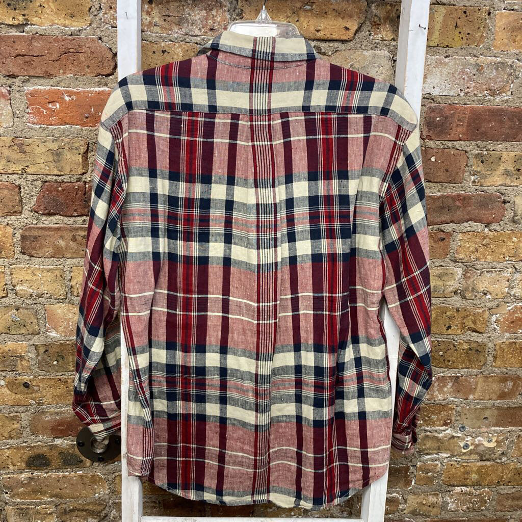 Shirt LS BD Plaid