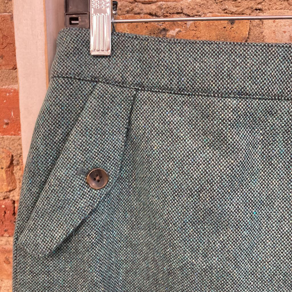 Tweed Wool Skirt