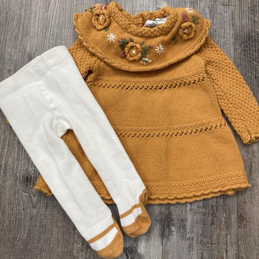 2Pc Dress & Tights