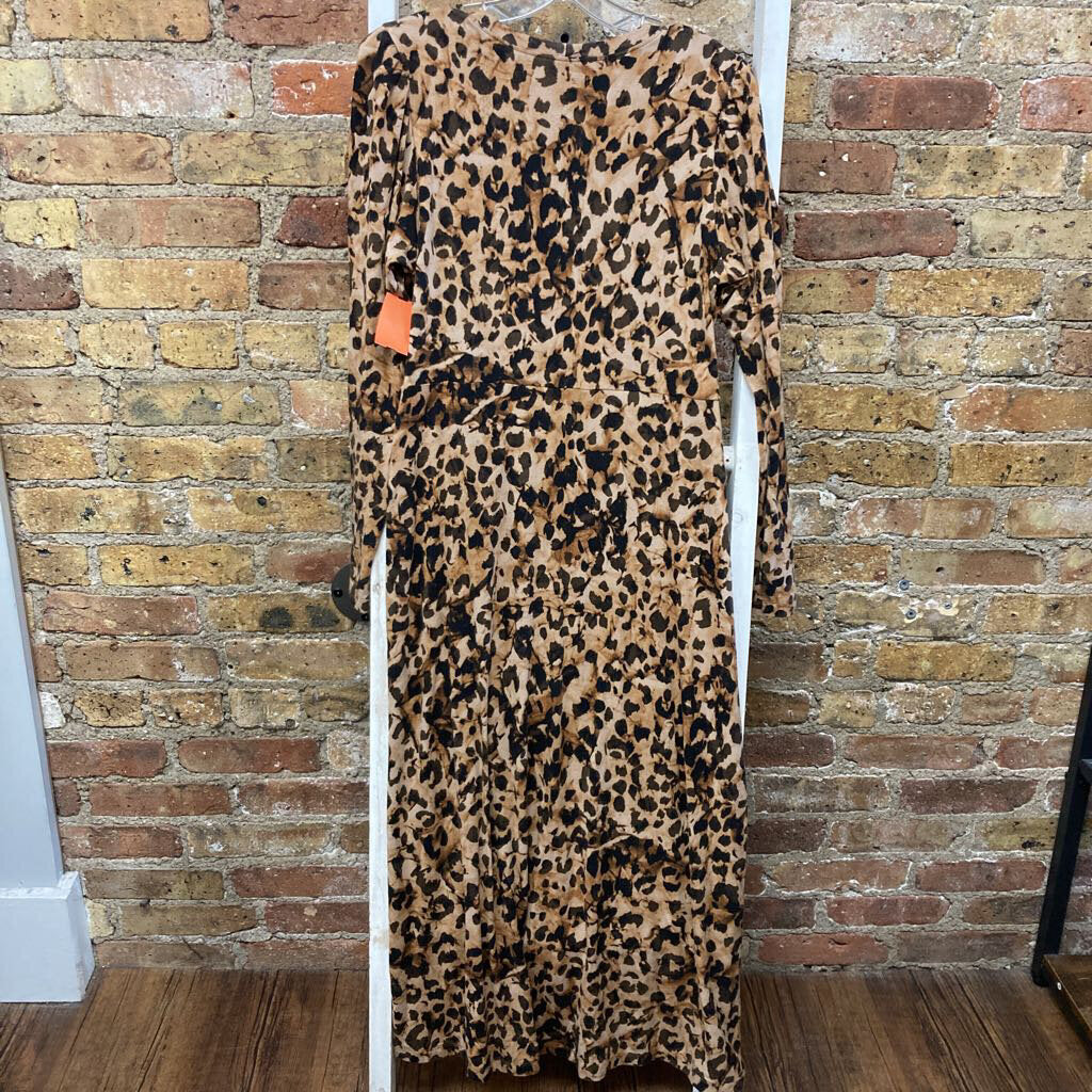 Long Dress Animal Print